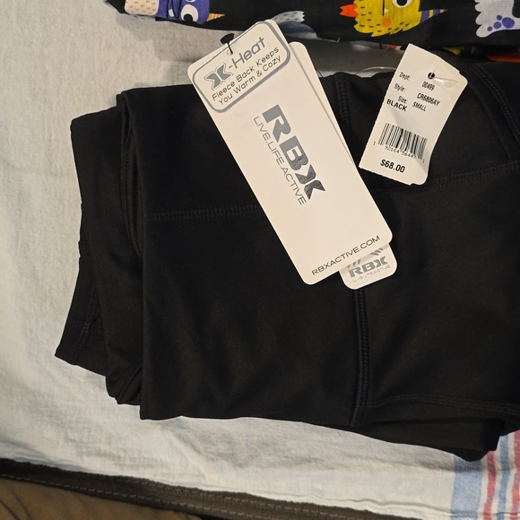 Childrens place pj's 2pc monster print reebok leggings Halloween - Picture 2 of 3